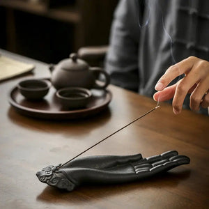 Buddha Hand Incense Burner Decorfaure