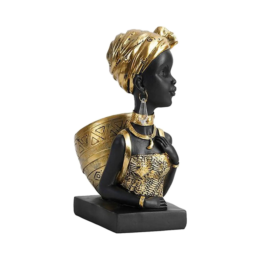 Mili African Art Sculpture Decorfaure