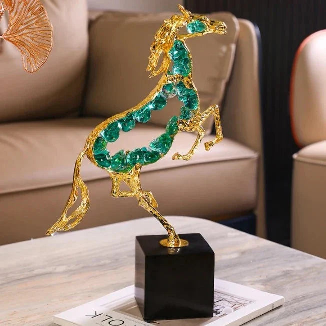 Running Horse Sculpture Decorfaure