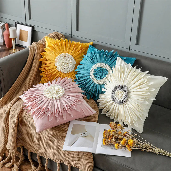 Floral Cushion Cover Decorfaure UK
