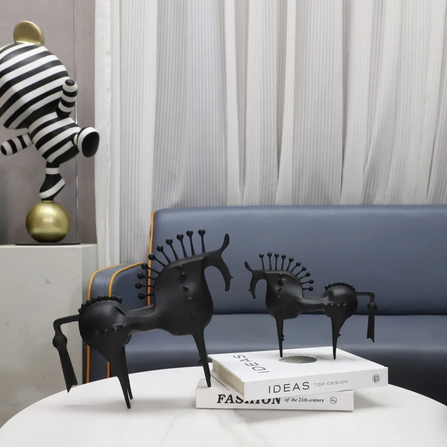 Unique Horse Statue Decorfaure