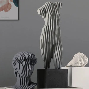 Abstract Fold Sculptures Decorfaure