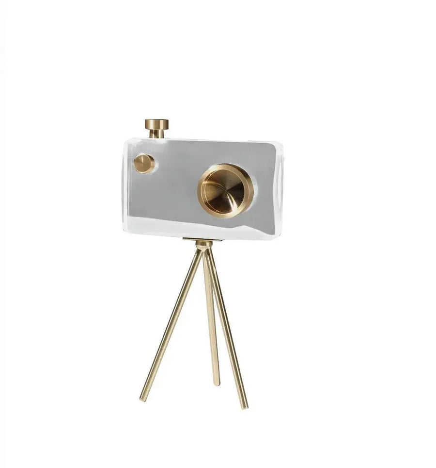 Crystal Camera Sculpture - Decorfaure
