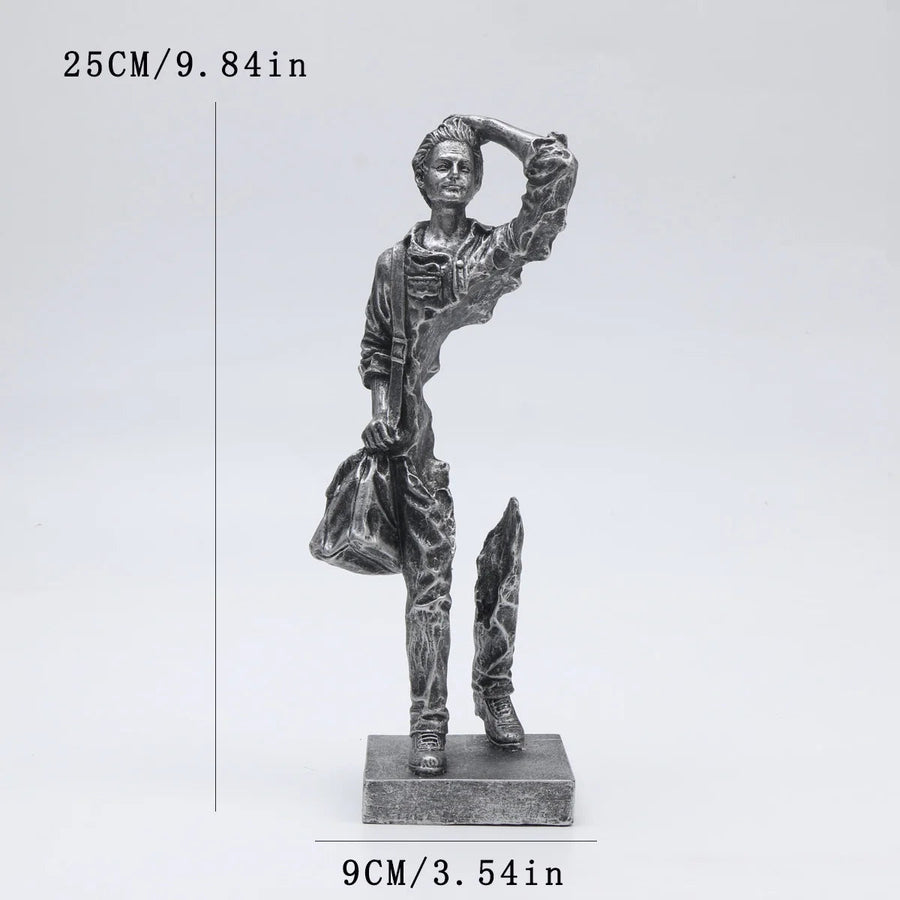 Standing Man Sculpture Decorfaure UK