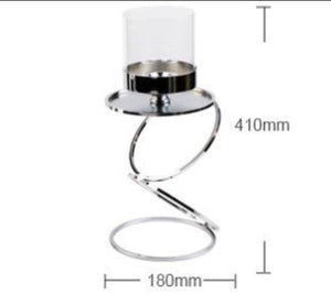 Elegant Metal Candle Holders Decorfaure