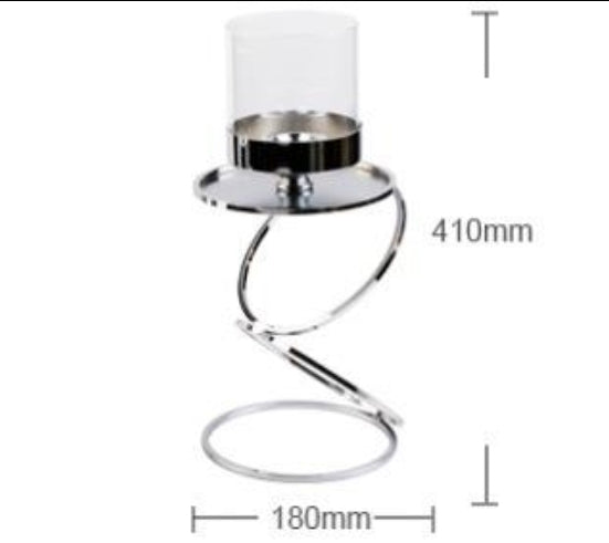 Elegant Metal Candle Holders Decorfaure