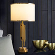 Load image into Gallery viewer, Mahogany Table Lamp Decorfaure
