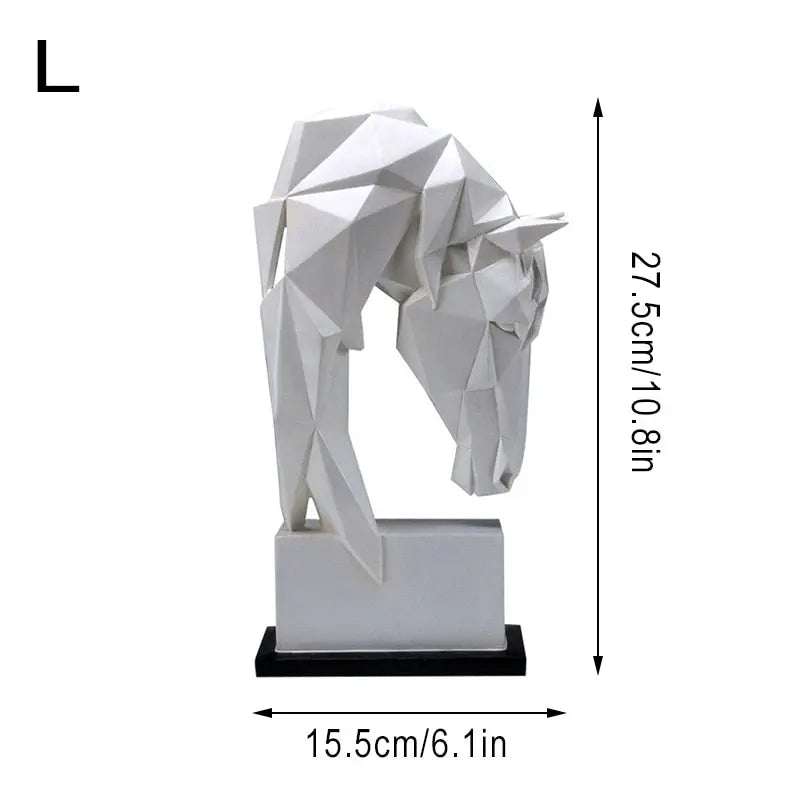 Horse Head Ornament Decorfaure