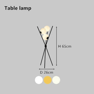 Scandanavian Tripod Lamp Decorfaure