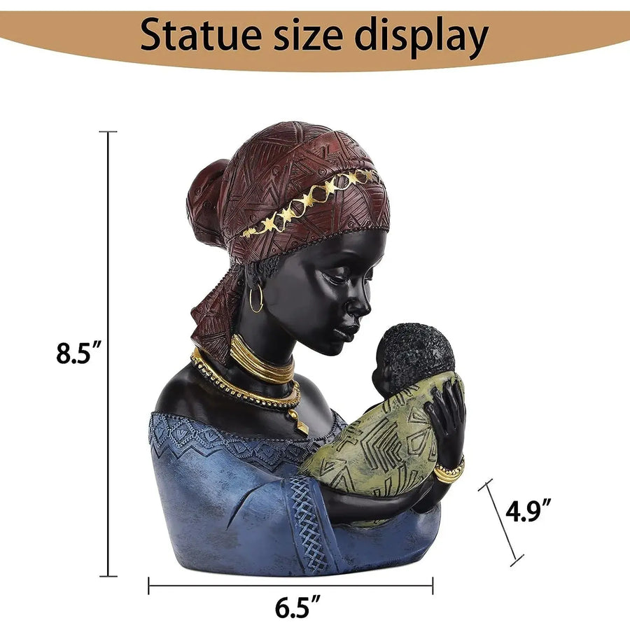 Maha African Women Statue Decorfaure