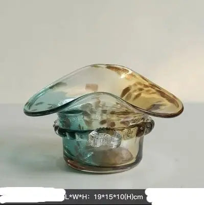 Glass Hand Bag Vase Decorfaure