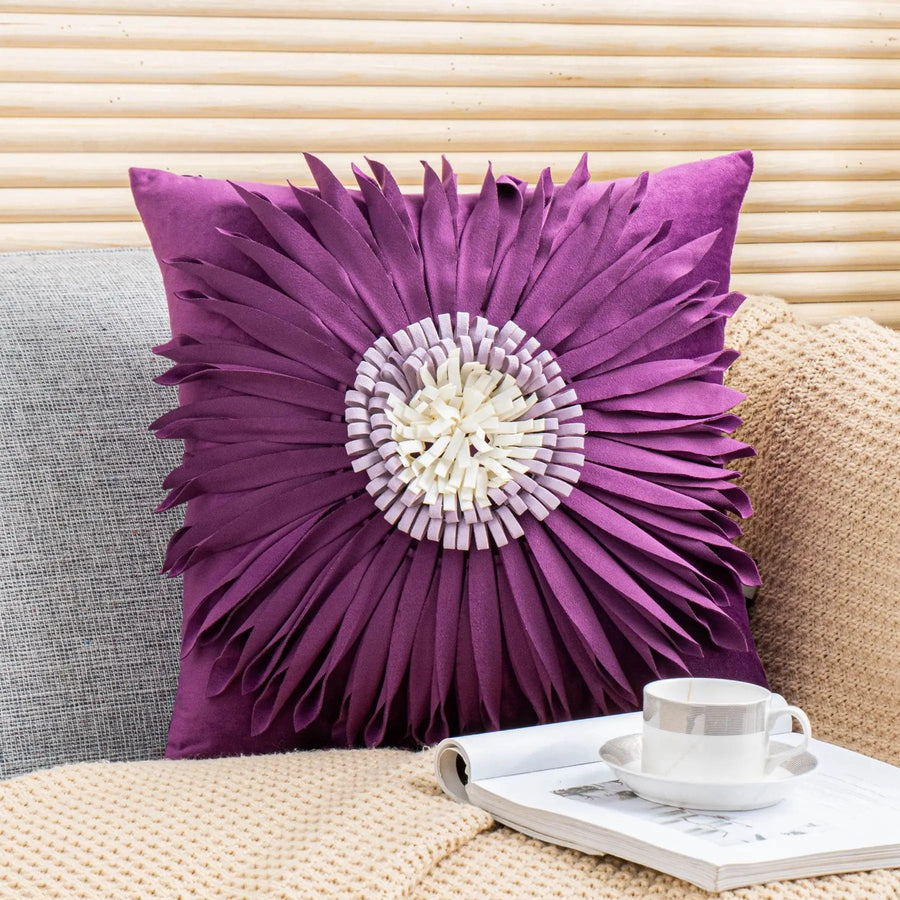 Floral Cushion Cover Decorfaure UK