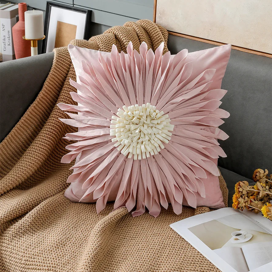Floral Cushion Cover Decorfaure UK
