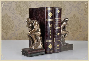 Thinking Man Bookend freeshipping - Decorfaure