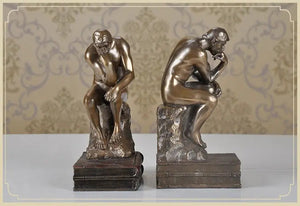 Thinking Man Bookend freeshipping - Decorfaure