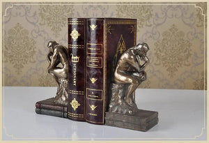 Thinking Man Bookend freeshipping - Decorfaure