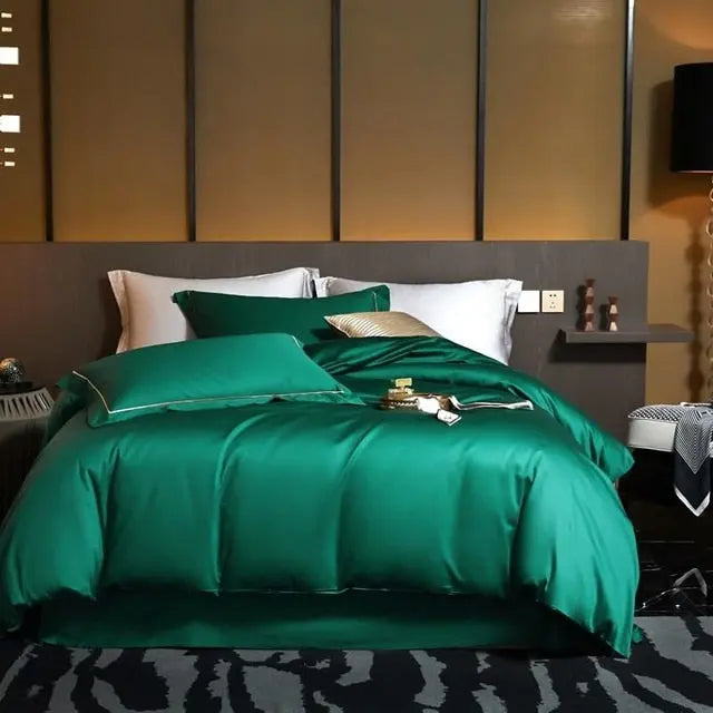 Vega Solid Color Duvet Cover set freeshipping - Decorfaure