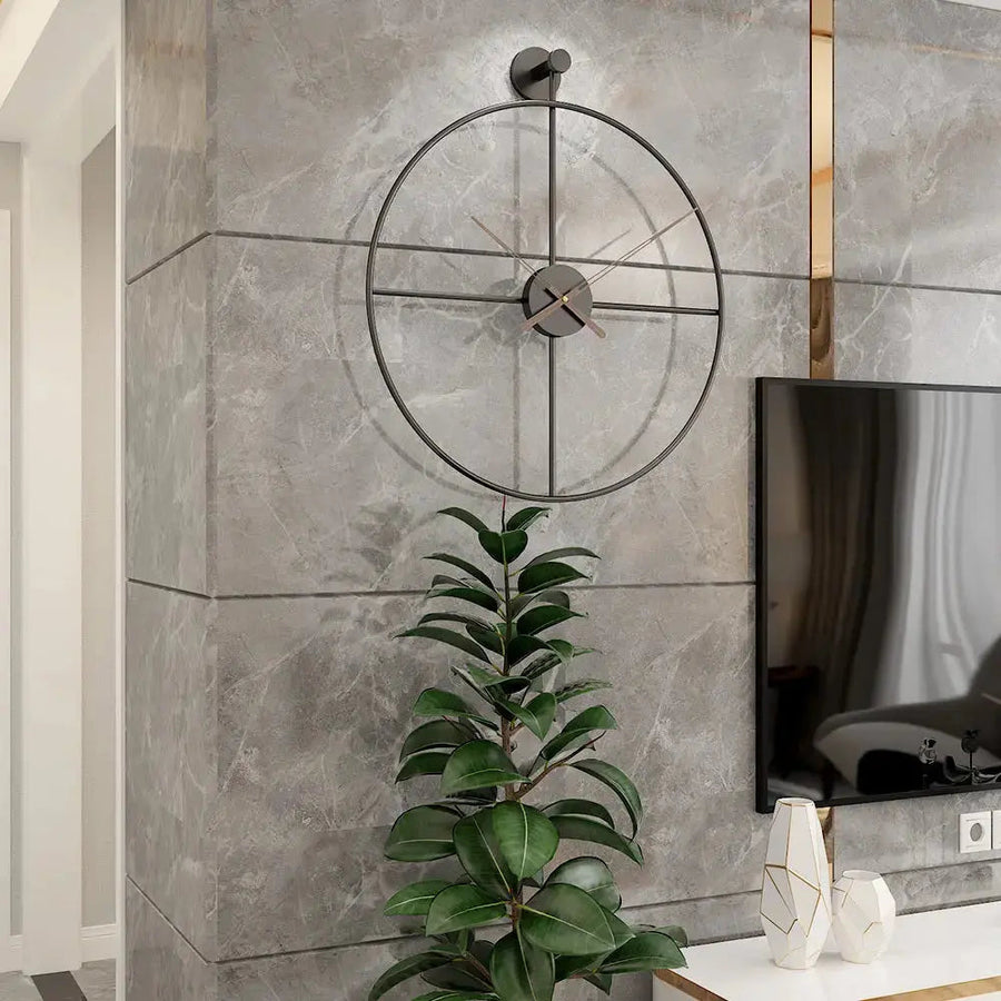 iNSTA 3d Metal Wall Clock freeshipping - Decorfaure
